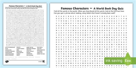 celebrity character word hike|Celebrity, character Word Hike .